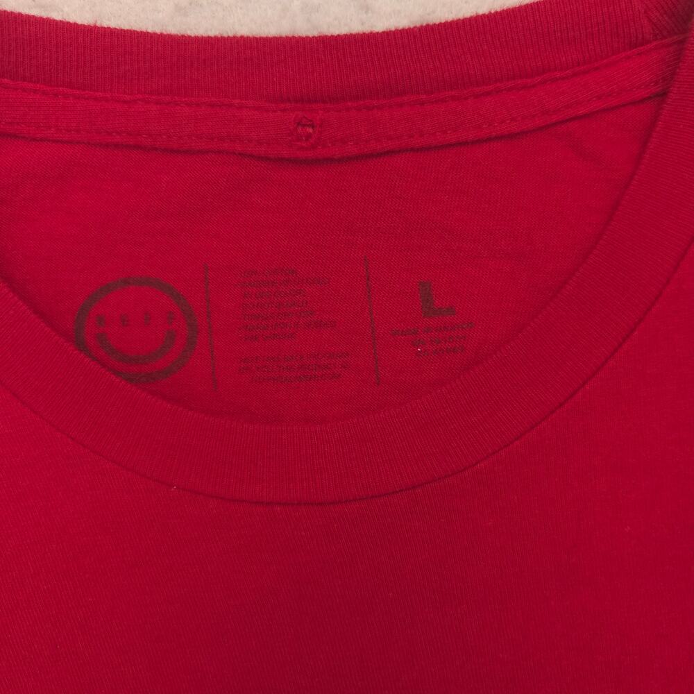Neff Savages Graphic Casual Short Sleeve T Shirt Mens Size Large L Red - Picture 3 of 9